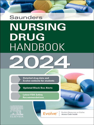 cover image of Saunders Nursing Drug Handbook 2024--E-Book